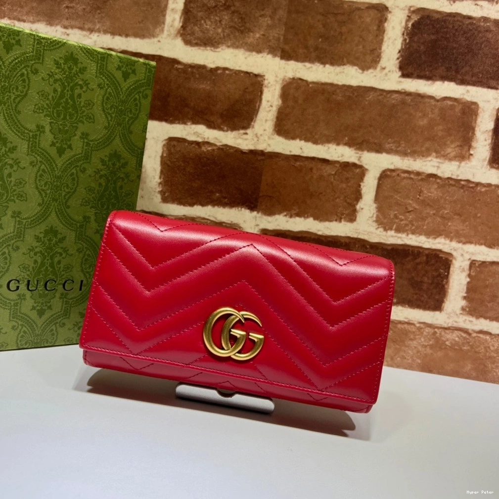 Hyper Peter GG wallet Marmont GUCCI 0822